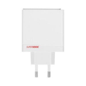 Official OnePlus Supervooc 100W Twin Port USB-A & USB-C EU Wall Charger