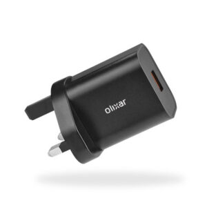 Olixar 18W USB-A Energy Adapter – Black